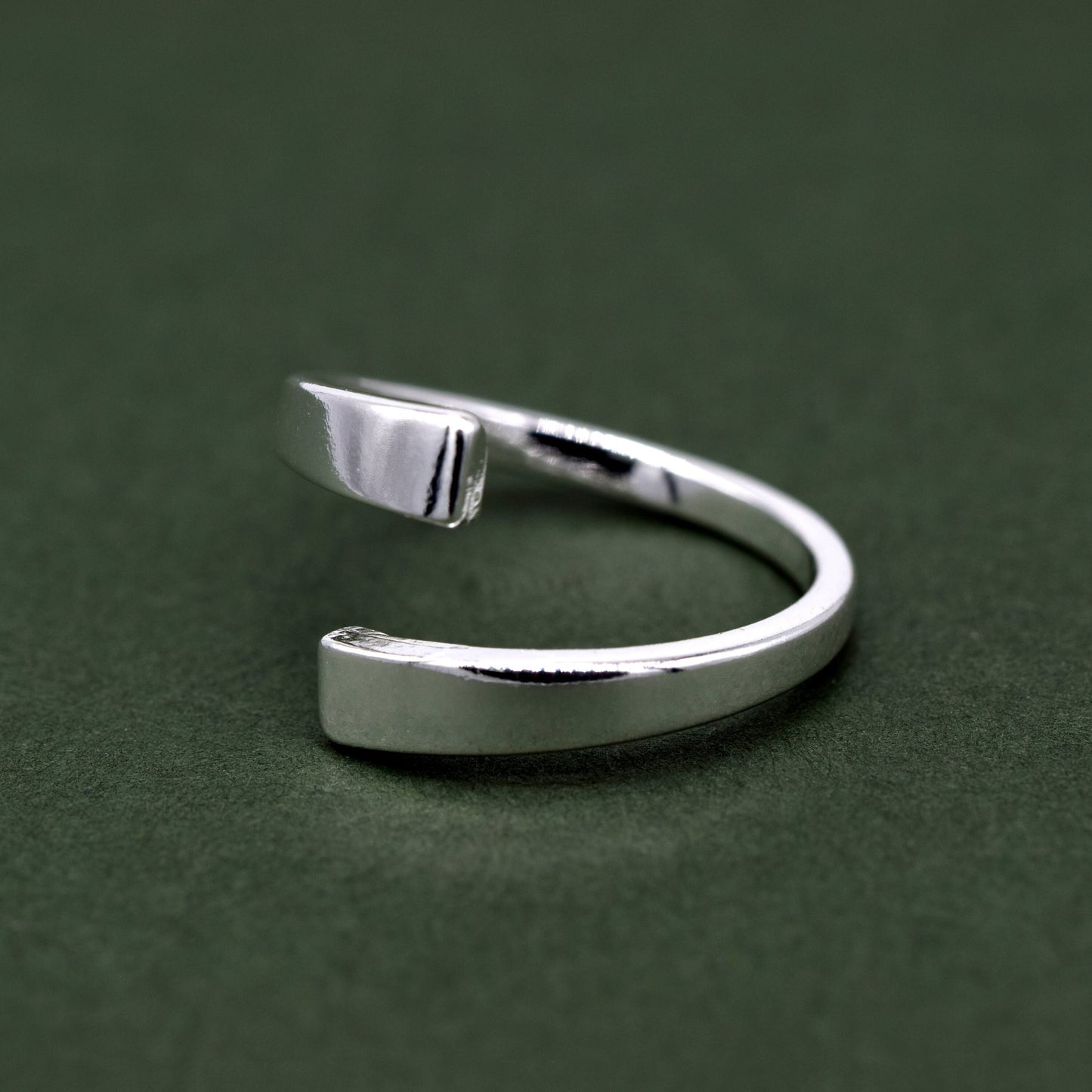 Sterling Silver Adjustable Ring, Endless Toe Ring, Silver Band, Finger Jewellery, Adjustable Jewellery, Minimalist Ring