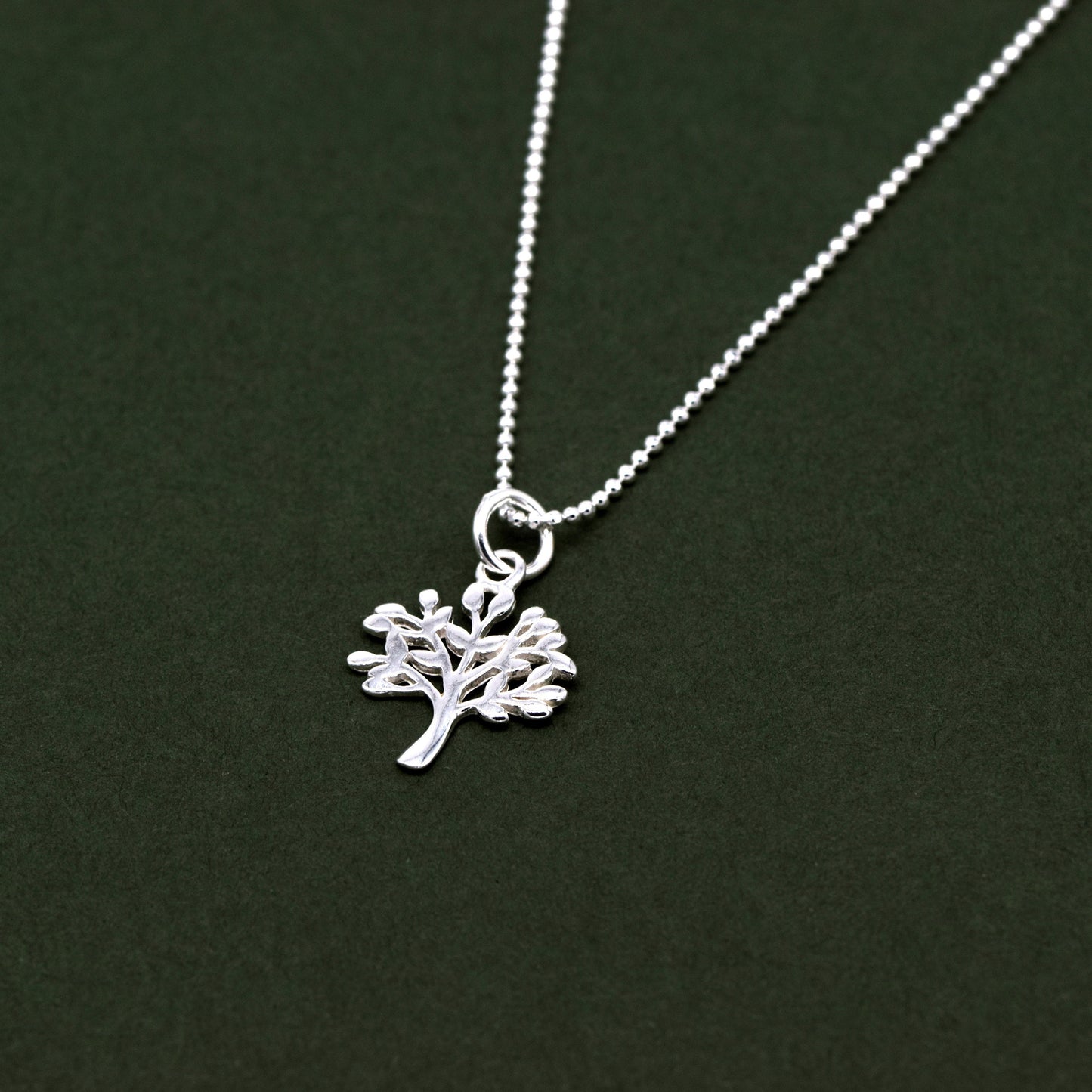 Sterling Silver Tree of Life Pendant Necklace