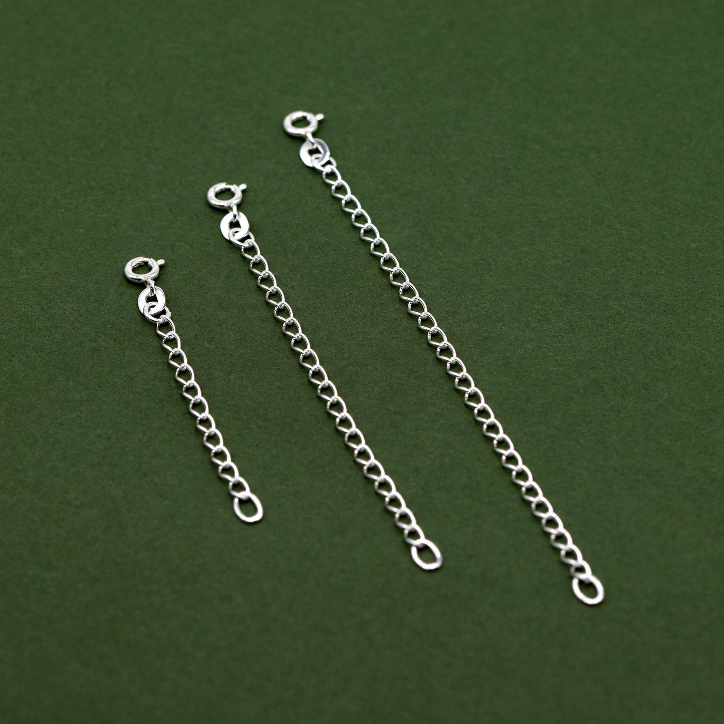 Sterling Silver Chain Extender Necklace/Bracelet Extension