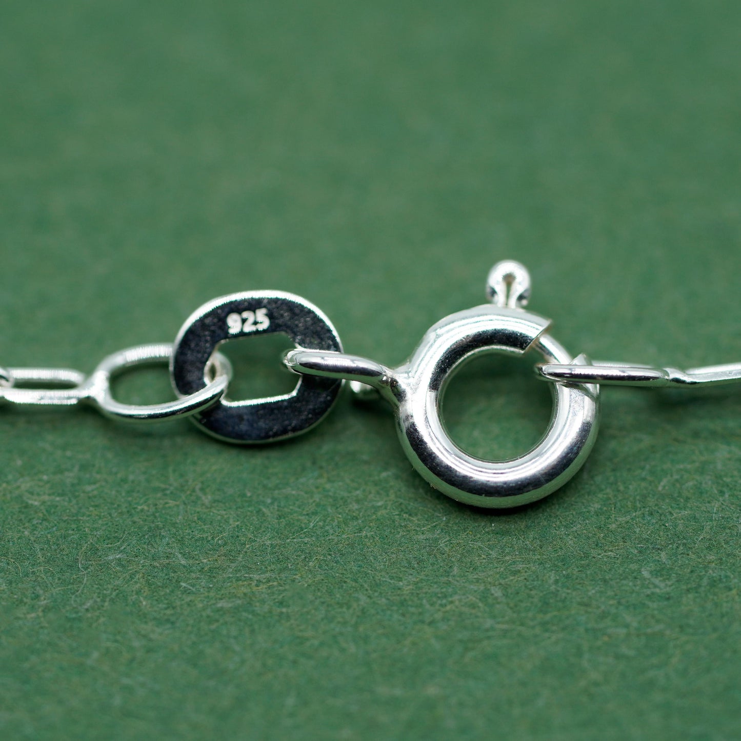 Sterling Silver 1.4mm Paperclip Chain Necklace