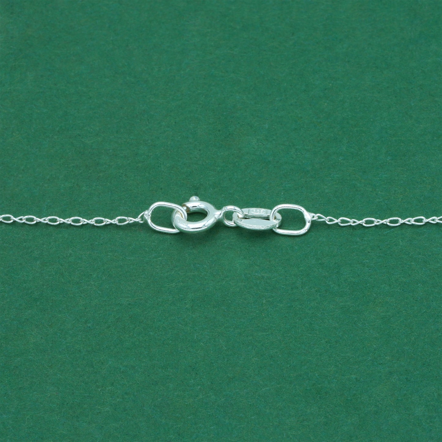 925 Sterling Silver Trace Cable Chain with Open Heart Pendant Necklace, Minimalist Romantic Jewellery for Her