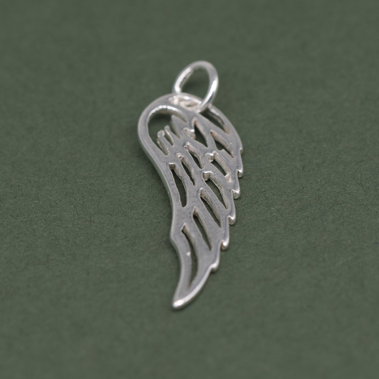 Sterling Silver Wing Pendant