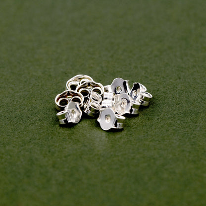 Sterling Silver Stud Scrolls, Wholesale Jewellery Findings