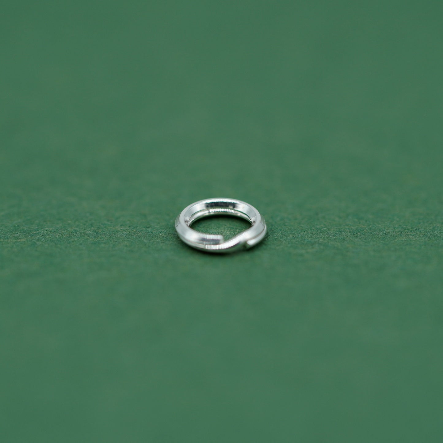 Wholesale Sterling Silver Bevelled Split Rings For Charms 5mm, 6mm, 7mm, 8mm - Jewellery Making, Jewellery Findings