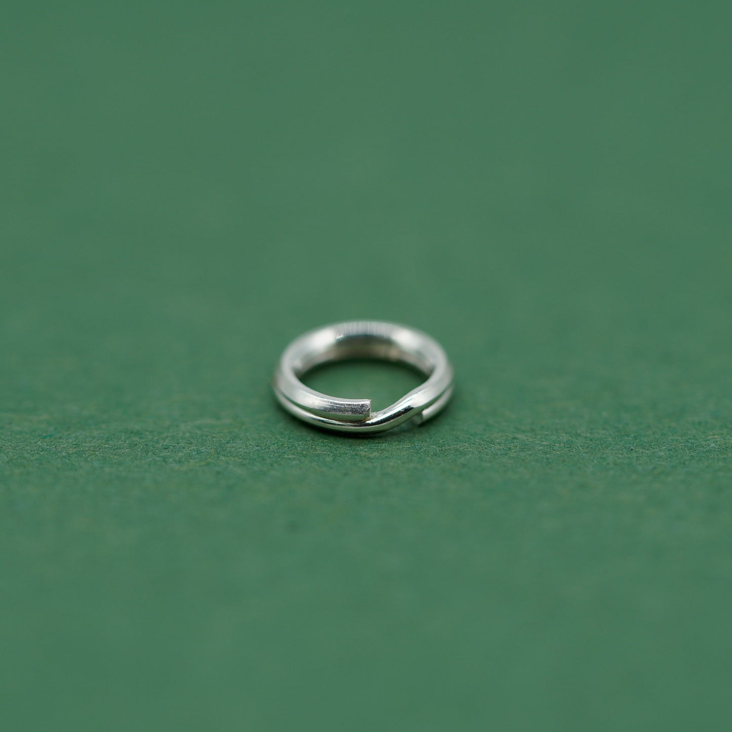 Wholesale Sterling Silver Bevelled Split Rings For Charms 5mm, 6mm, 7mm, 8mm - Jewellery Making, Jewellery Findings