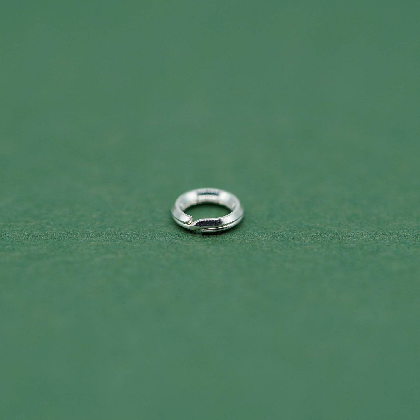 Wholesale Sterling Silver Bevelled Split Rings For Charms 5mm, 6mm, 7mm, 8mm - Jewellery Making, Jewellery Findings