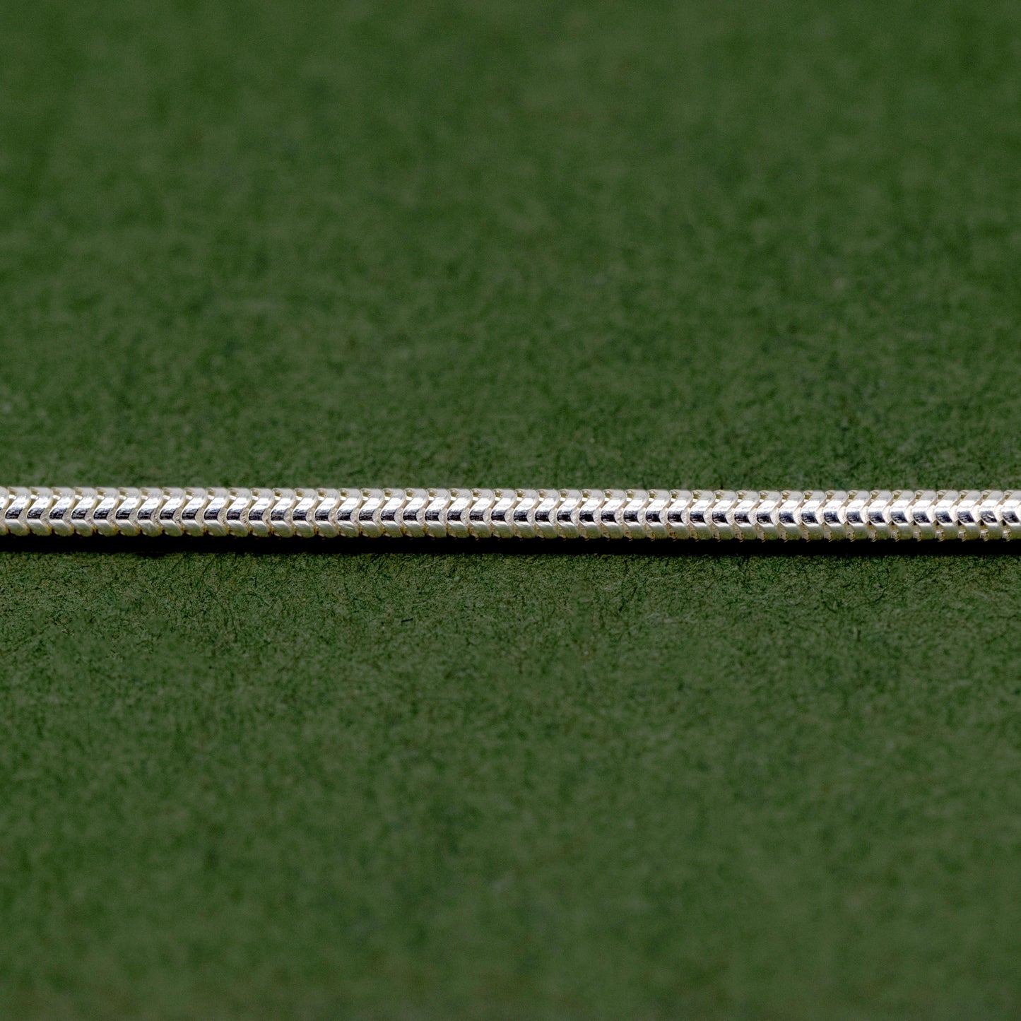 Sterling Silver 1.6mm Snake Chain Bracelet