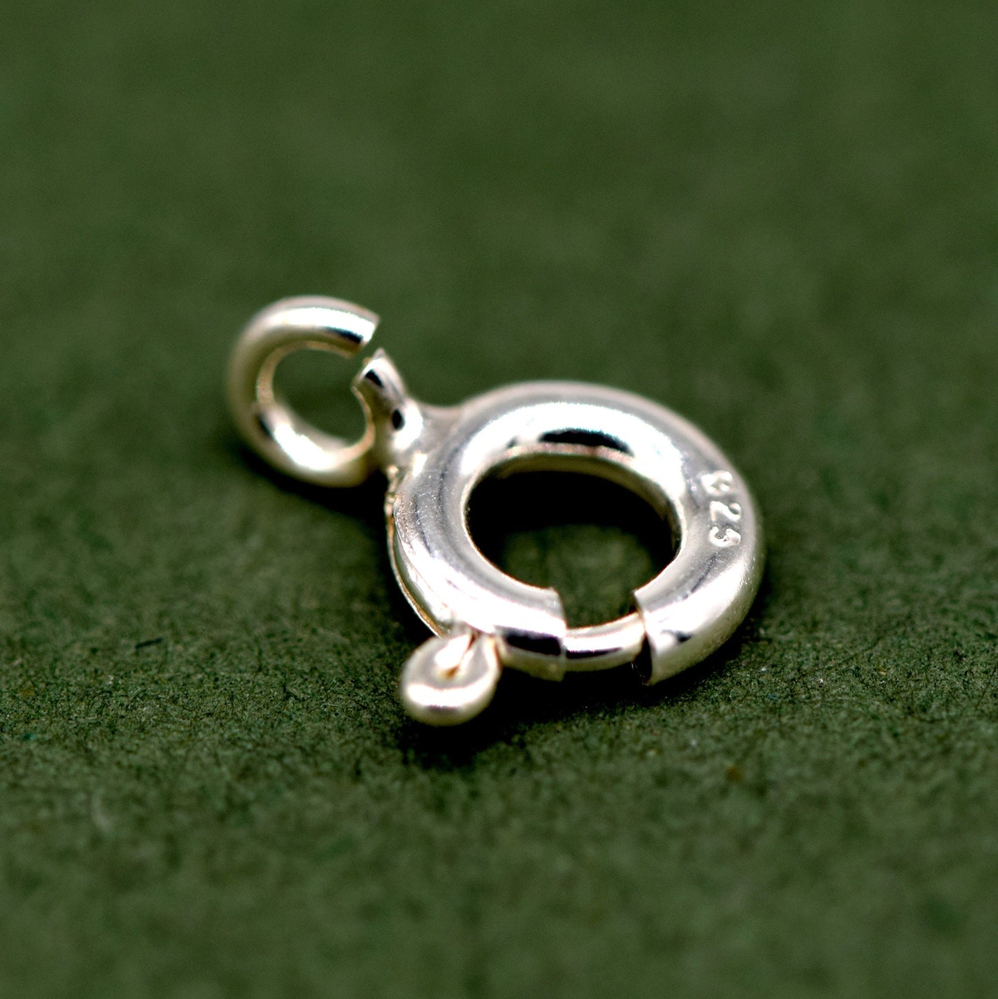 Sterling Silver Bolt Ring Clasp for Jewellery Pack of 6