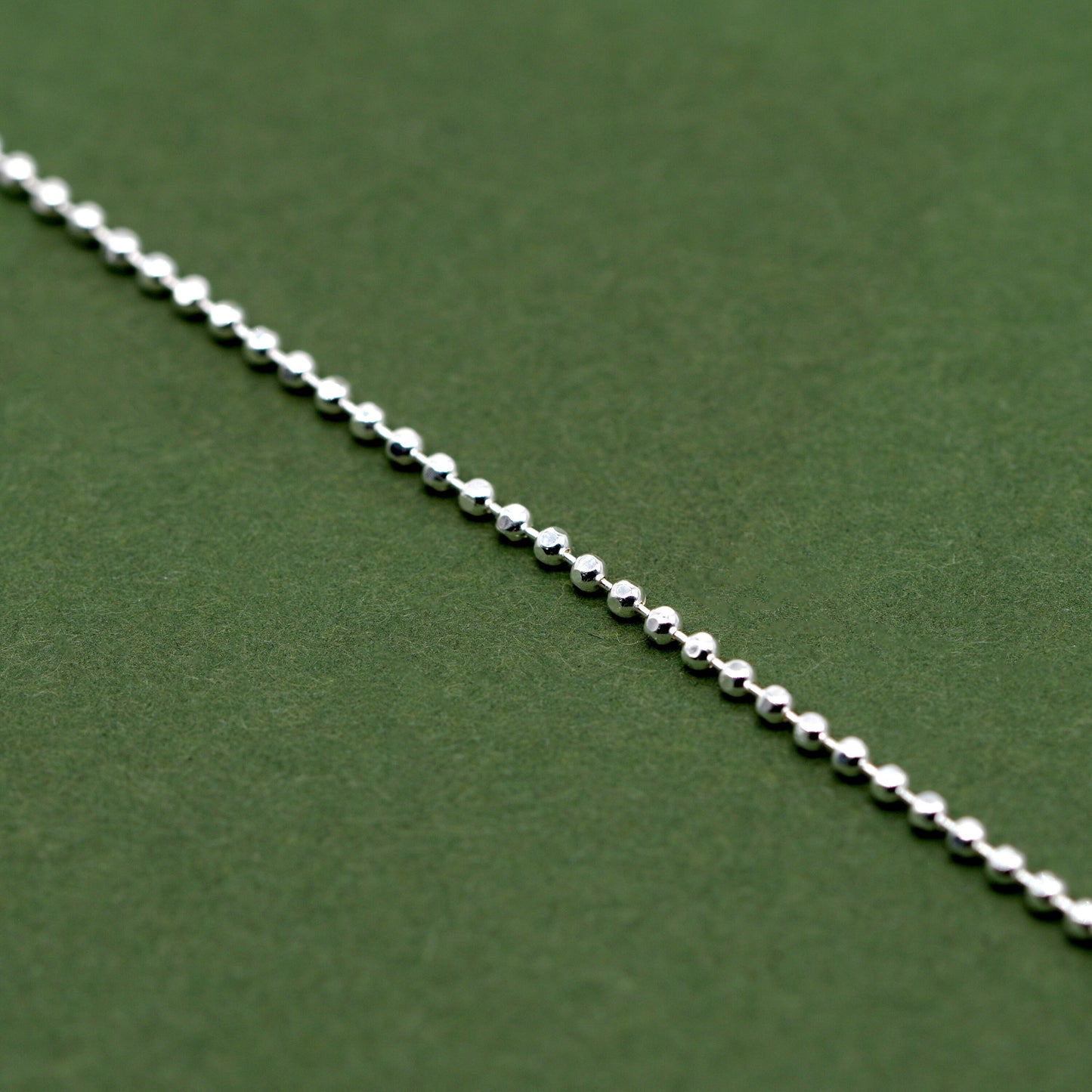 Sterling Silver Heart & T-Bar Ball Bracelet