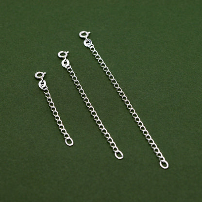 Sterling Silver Chain Extender Necklace/Bracelet Extension