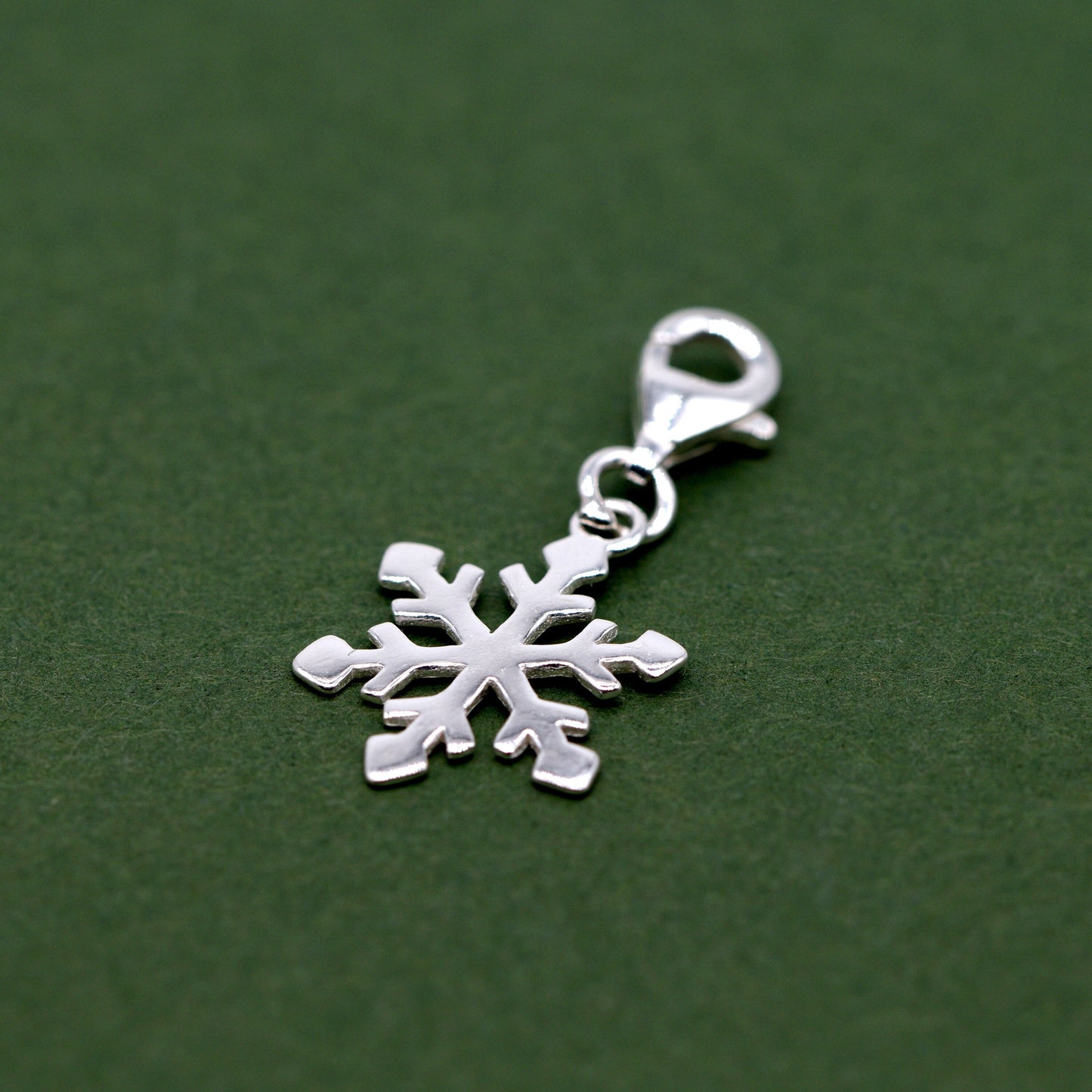 Sterling Silver Snowflake Charm