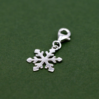 Sterling Silver Snowflake Charm