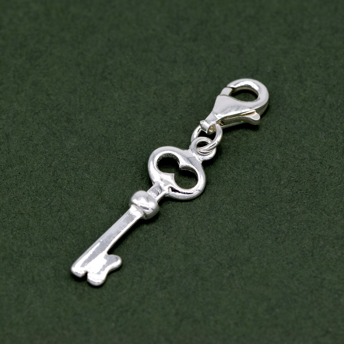 Sterling Silver 19mm Key Charm