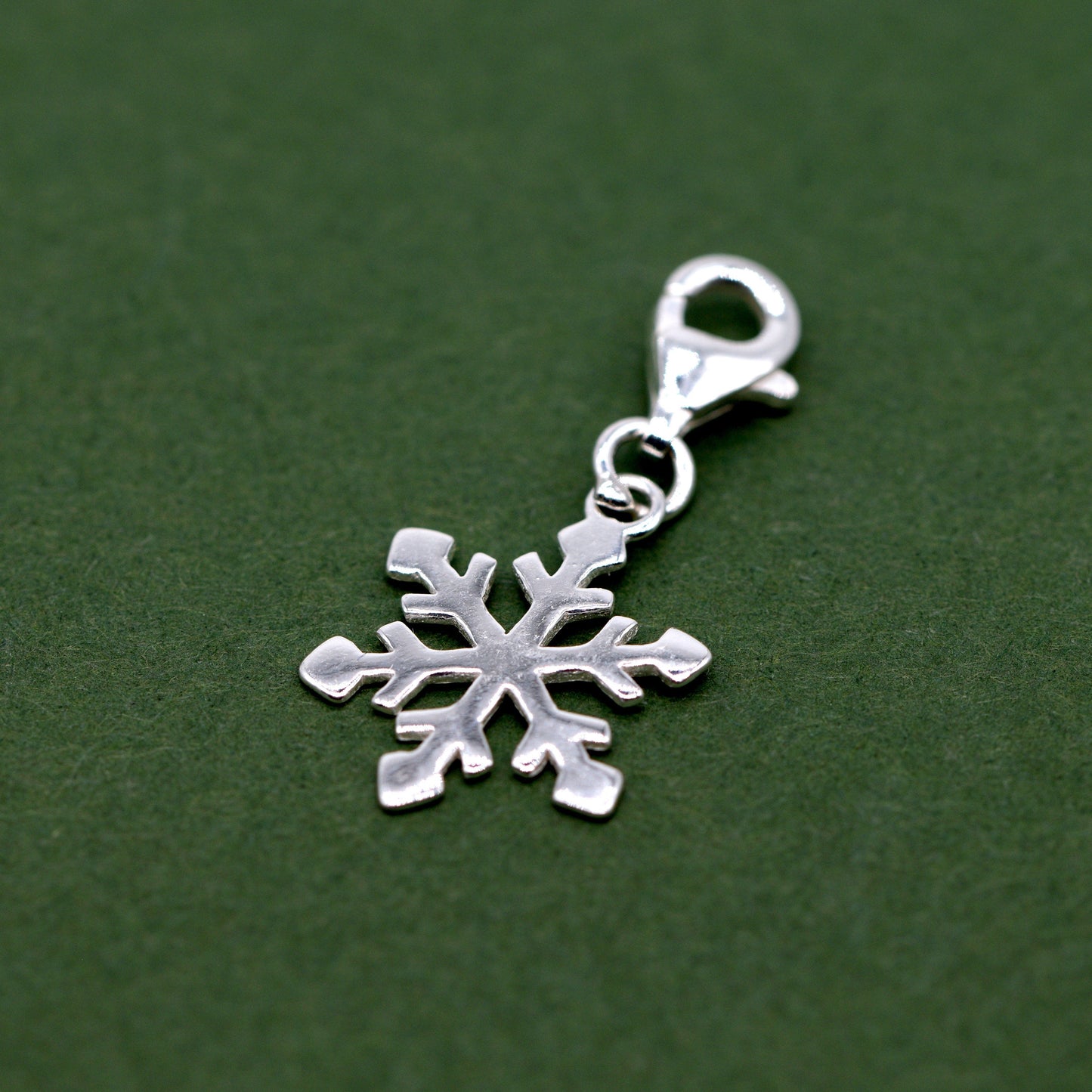 Sterling Silver Snowflake Charm