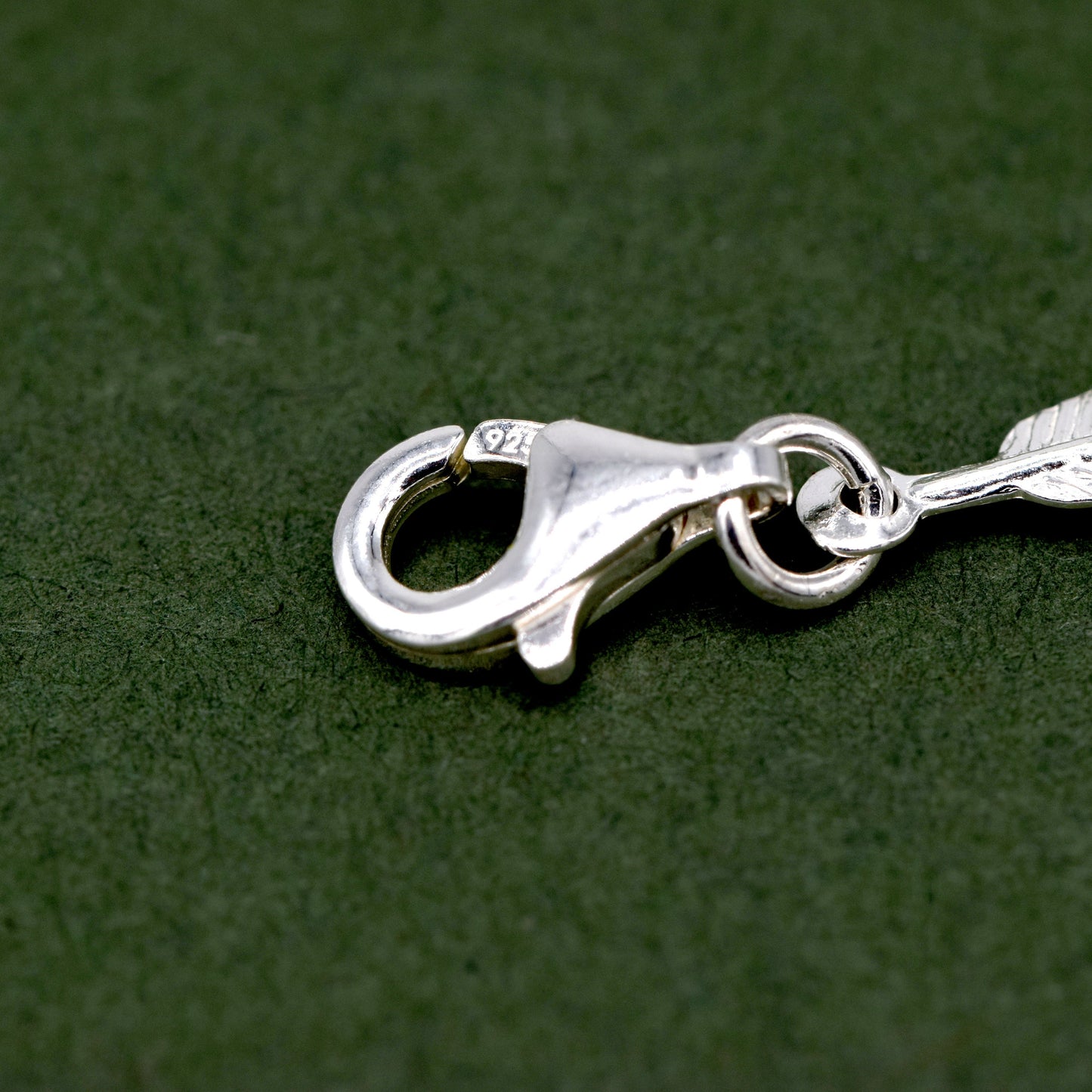 Sterling Silver Feather Charm