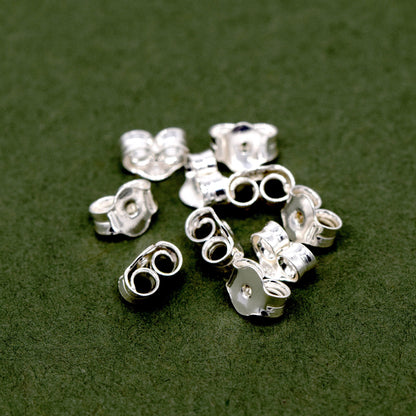 Sterling Silver Stud Scrolls, Wholesale Jewellery Findings