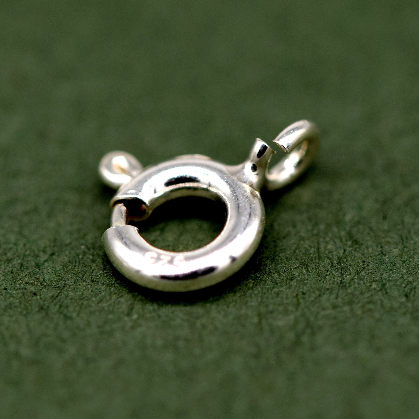 Sterling Silver Bolt Ring Clasp for Jewellery Pack of 6