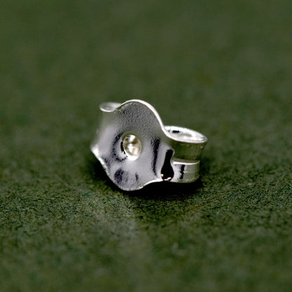 Sterling Silver Stud Scrolls, Wholesale Jewellery Findings