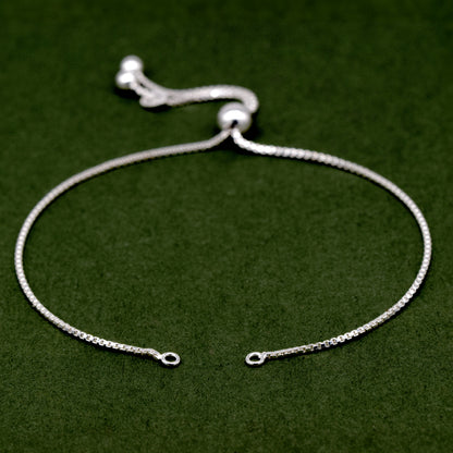 Sterling Silver Slider Bracelet Mechanism ONLY (Jewellery Making)