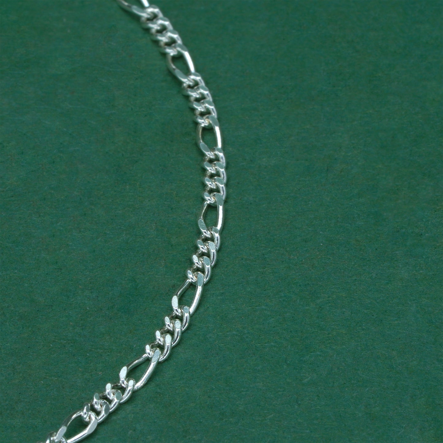 925 Sterling Silver Fiagro Chain With 18k Flash Plated Gold Heart Pendant | Valentine’s Day Bracelet | 18k Gold Heart Bracelet Gift for Her