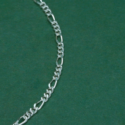 925 Sterling Silver Fiagro Chain With 18k Flash Plated Gold Heart Pendant | Valentine’s Day Bracelet | 18k Gold Heart Bracelet Gift for Her