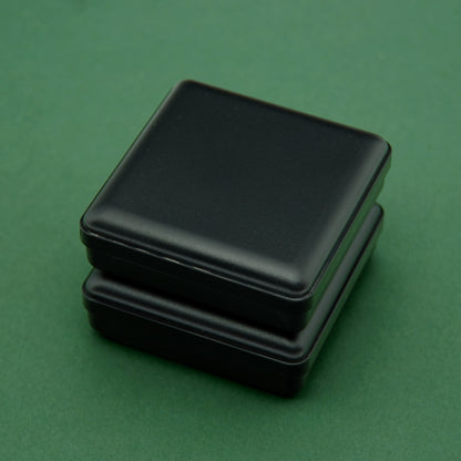 Jewellery Gift Boxes, Clear Sterling Silver Earring Box / Black Foam Padded Bracelet/Necklace Box