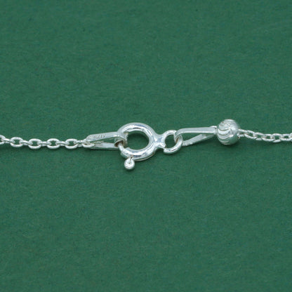 925 Sterling Silver Diamond Cut Beaded Anklet, Satellite Chain Silver Anklet, Minimalist Layering Everyday Foot Jewellery