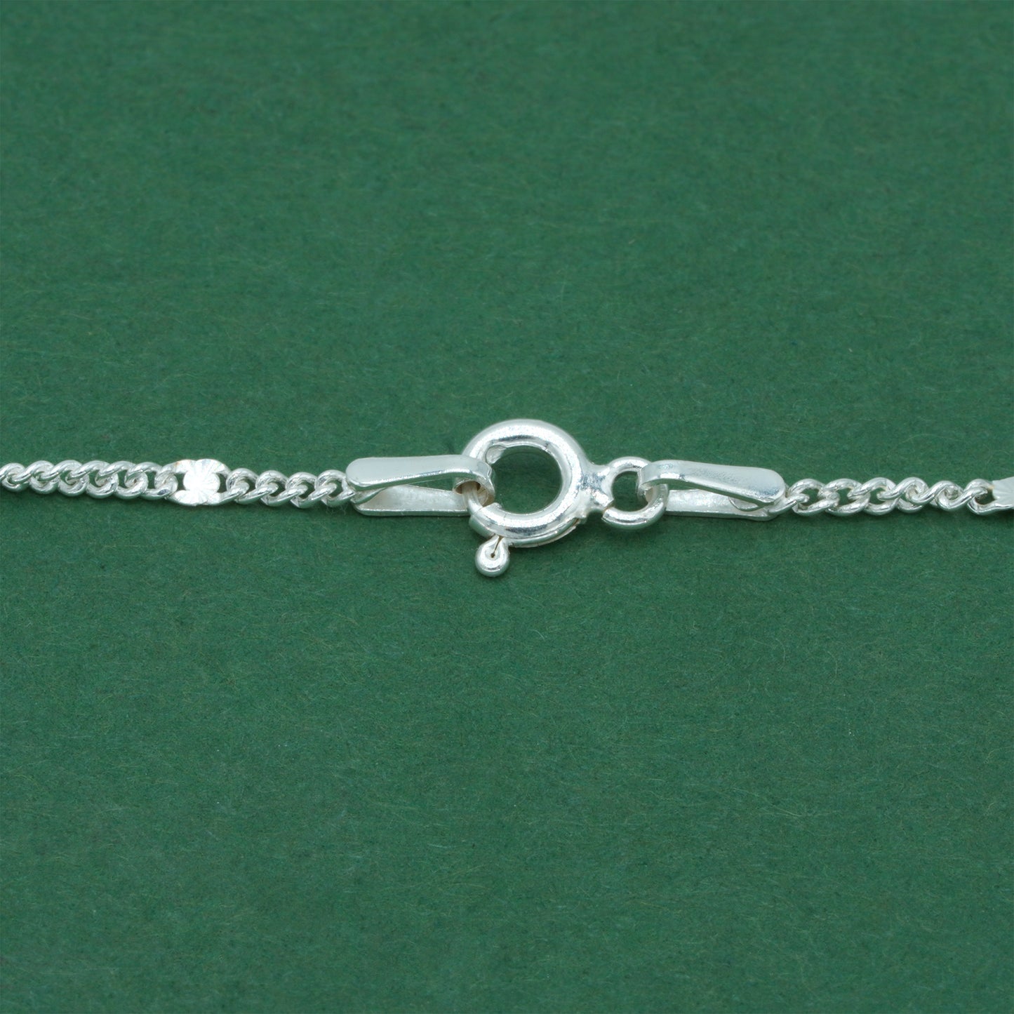 925 Sterling Silver Stamped Curb Chain Bracelet, Classic Textured Curb Link Bracelet, Minimal Everyday Jewellery