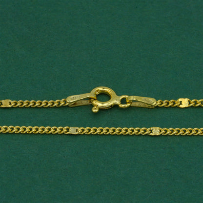 18k Gold Flash Plated Stamped Curb Chain Bracelet, Classic Textured Curb Link Gold Bracelet, Minimal Everyday Jewellery