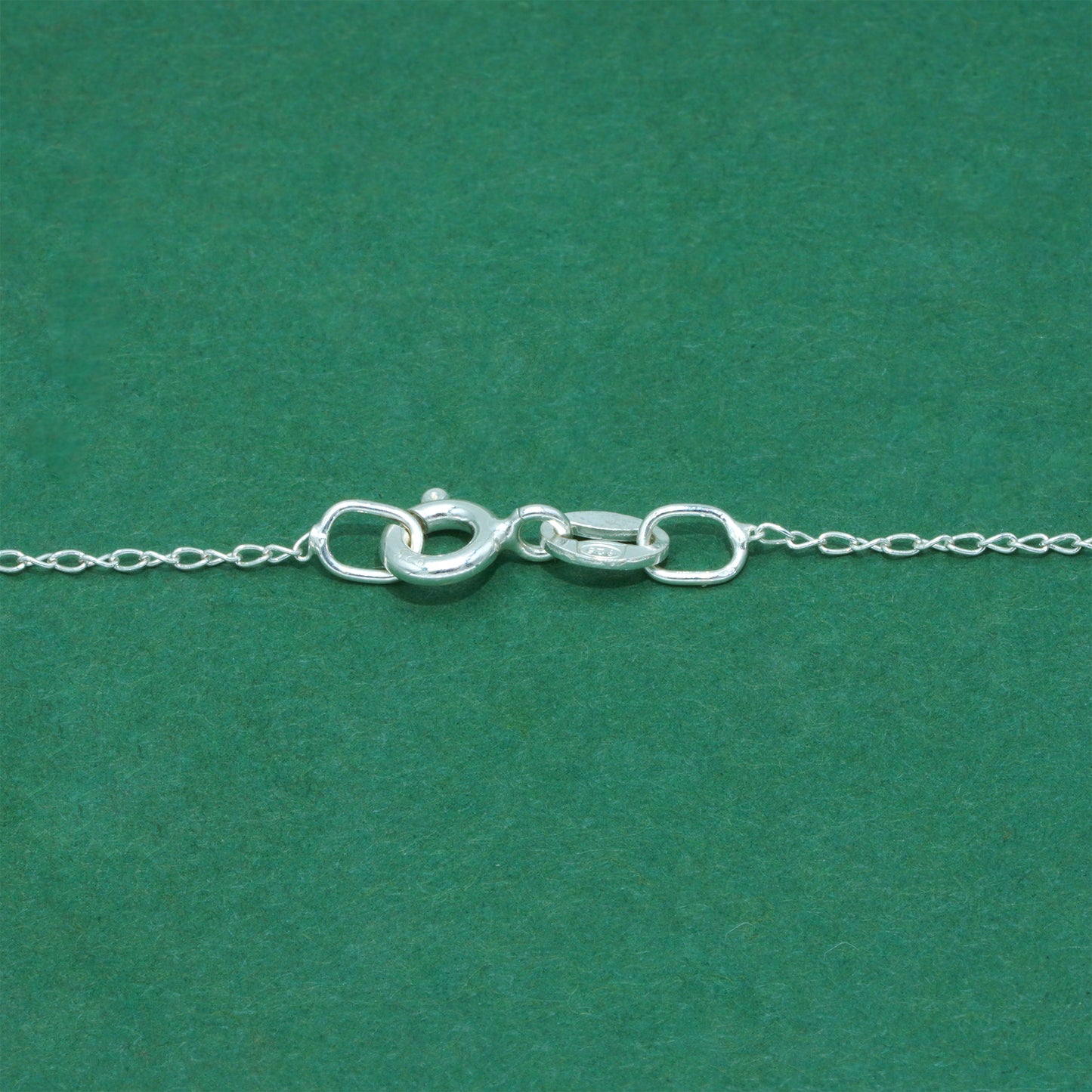 925 Sterling Silver Trace Cable Chain with Wing Pendant Necklace, Minimalist Symbolic Jewellery for Her