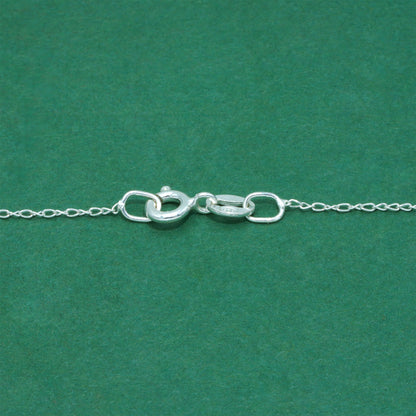 925 Sterling Silver Trace Cable Chain with Wing Pendant Necklace, Minimalist Symbolic Jewellery for Her