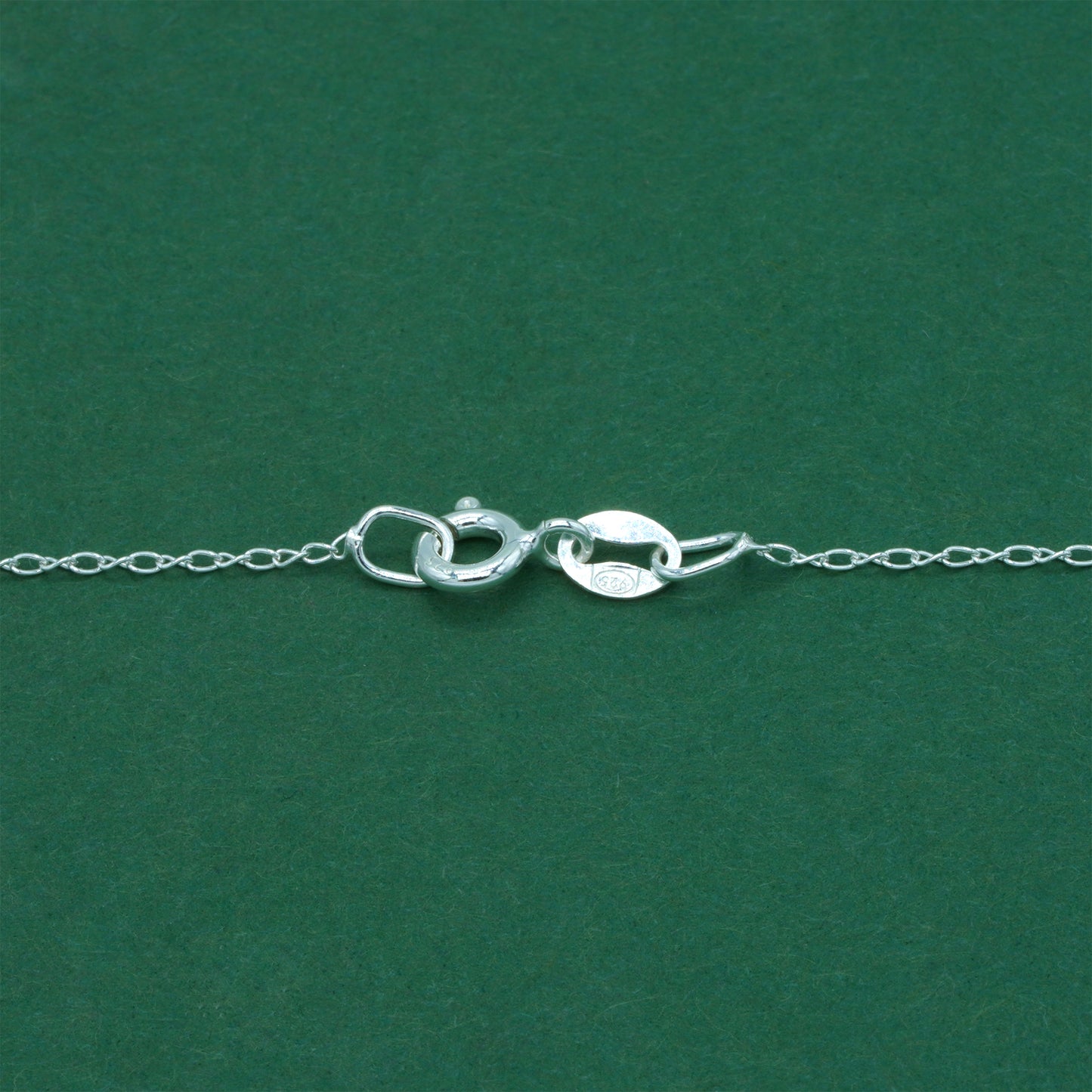 925 Sterling Silver Trace Cable Chain with Puffed Heart Pendant Necklace, Minimalist Romantic Jewellery for Her