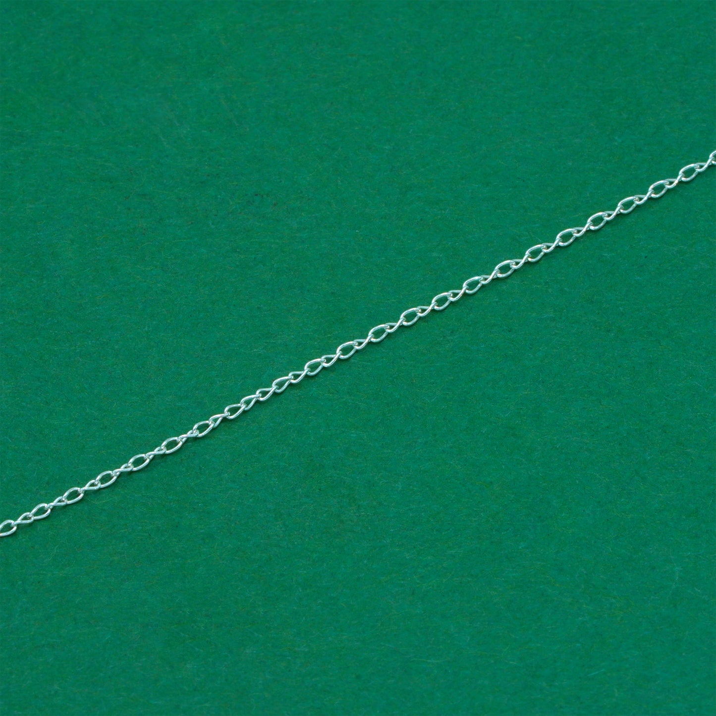 925 Sterling Silver Trace Cable Chain with Diamond Cut Feather Pendant Necklace, Minimalist Statement Jewellery for Her