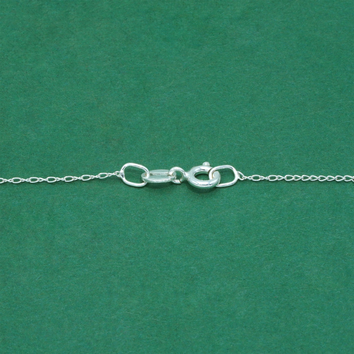 925 Sterling Silver Trace Cable Chain with Star Pendant Necklace, Minimalist Diamond Cut Star Jewellery