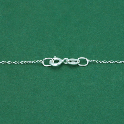 18k Flash Gold Plated Open Heart Pendant Necklace on Trace Cable Chain, Minimalist Romantic Jewellery for Her