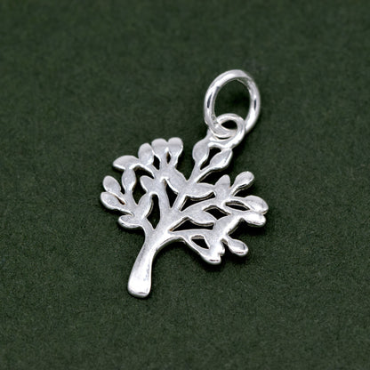 Sterling Silver 15mm Tree Of Life Pendant