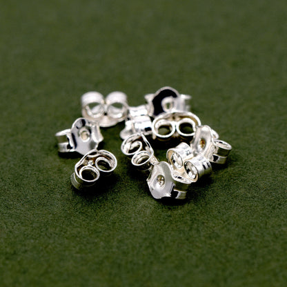 Sterling Silver Stud Scrolls, Wholesale Jewellery Findings