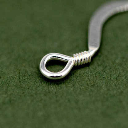 4x Sterling Silver French Wire Dropper Earring Hooks Jewellery Making