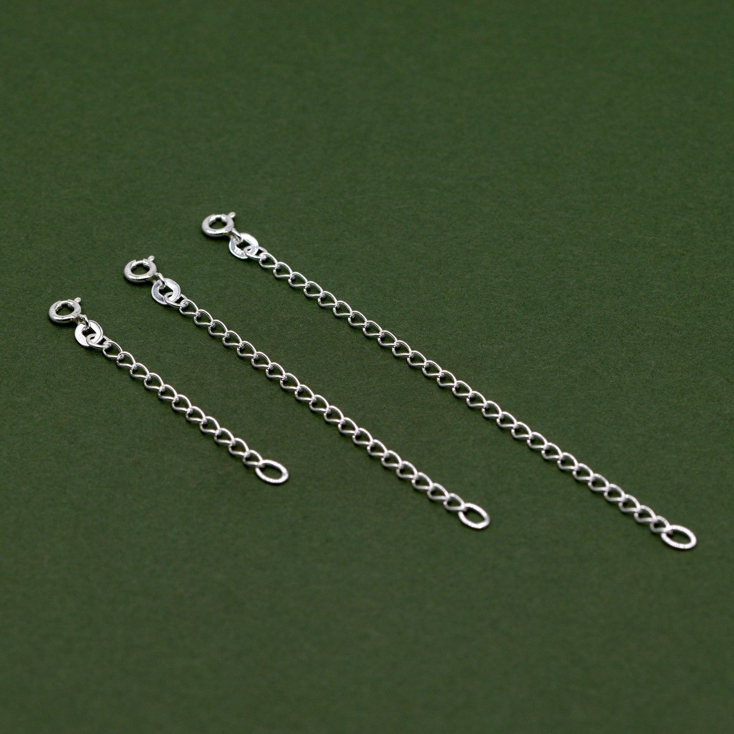 Sterling Silver Chain Extender Necklace/Bracelet Extension