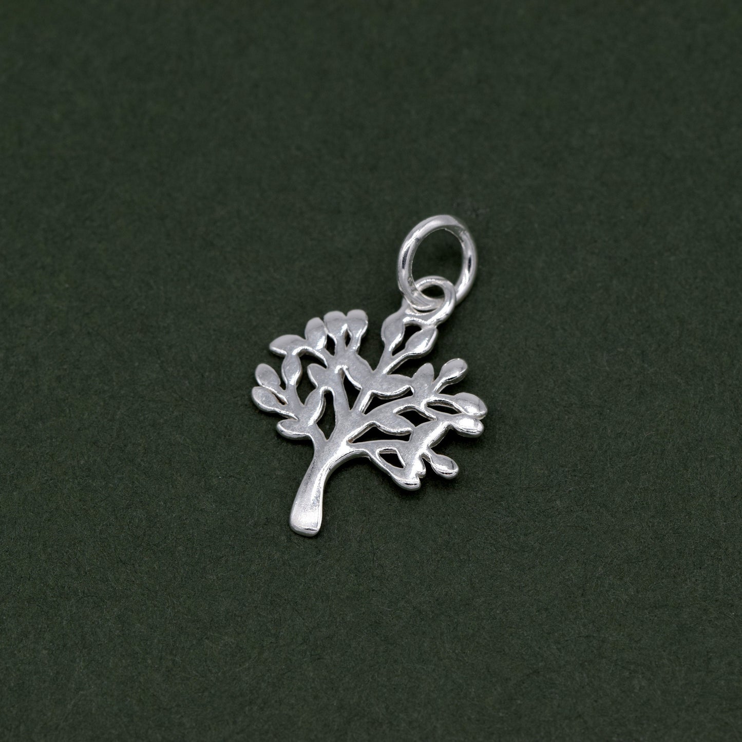Sterling Silver 15mm Tree Of Life Pendant