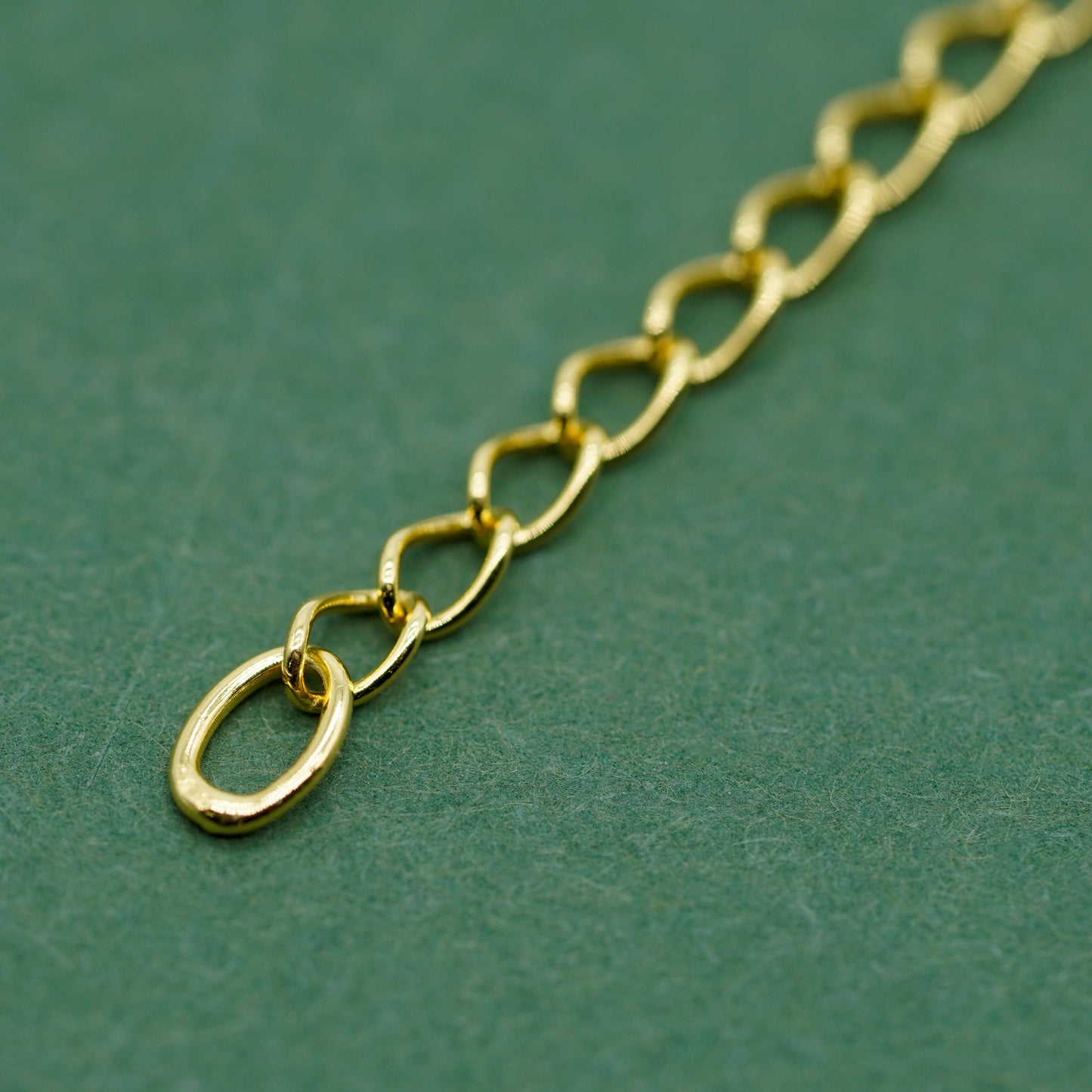 Gold Plated Sterling Silver Chain Extender Necklace/Bracelet Extension 2, 3, 4 Inches