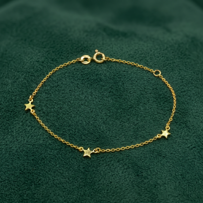 Star Charm Chain Bracelet